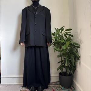 Vintage Vittorio St. Angelo Oversized Tuxedo Blazer Archival Gothic Chic 48R